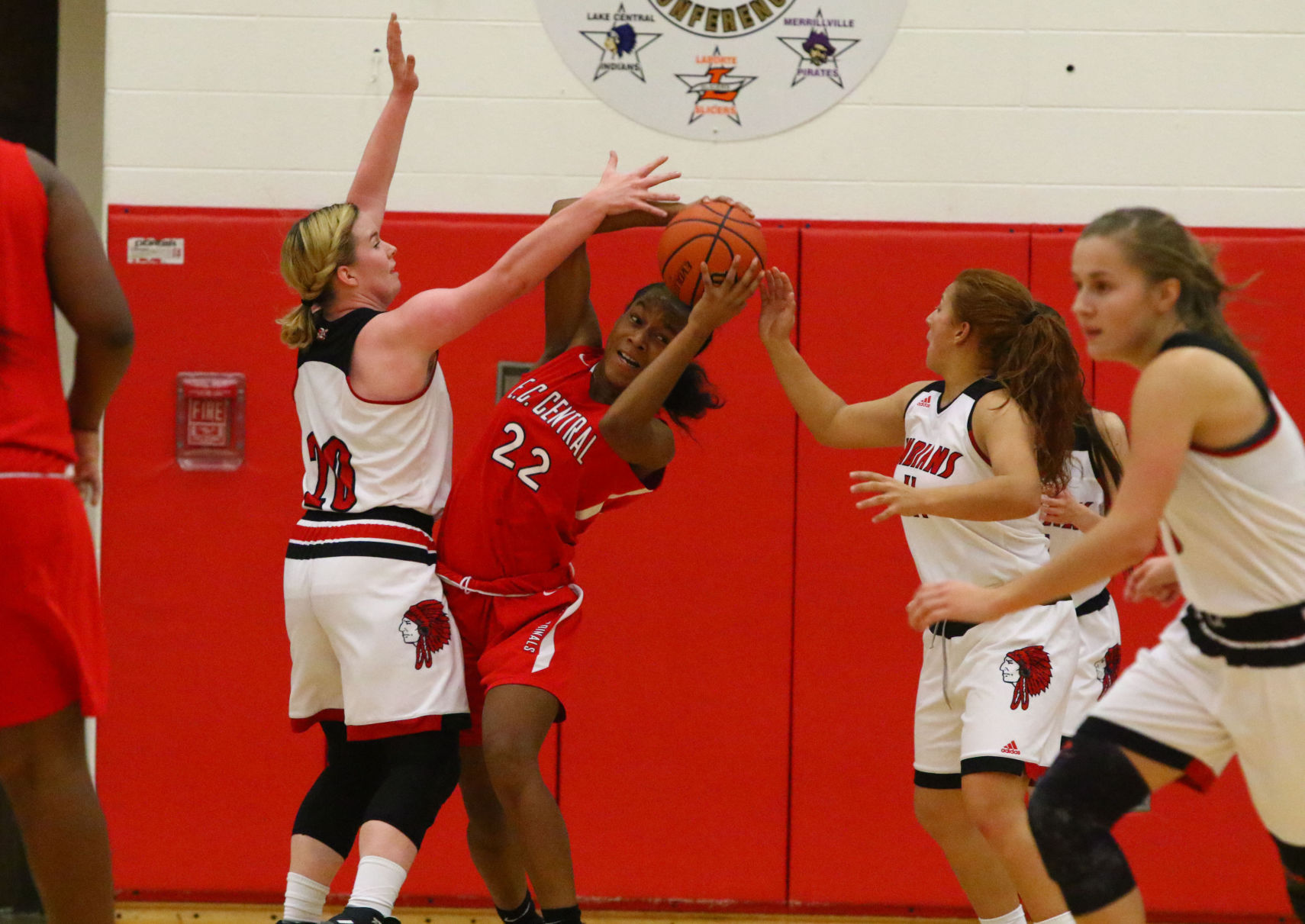 E.C. Central at Portage Girls Basketball